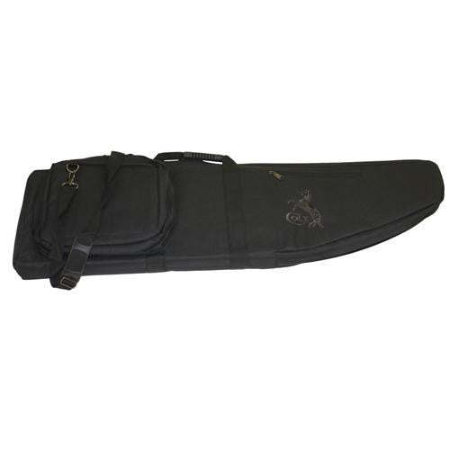 Elite Double Tactical Case w-Range Bag Pocket - Black 47"