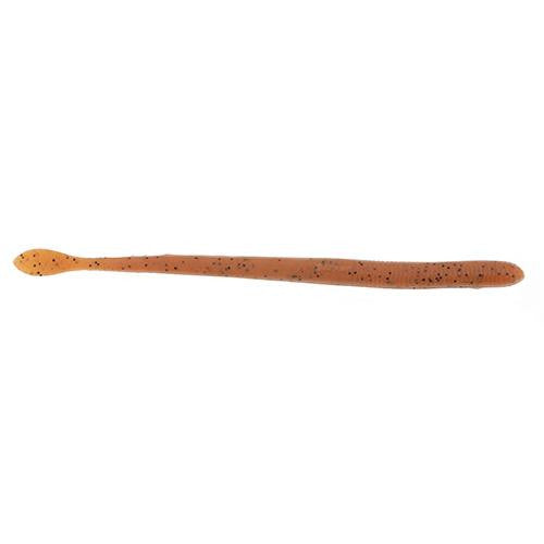 Gulp! Nightcrawler Soft Bait - 6" Length, Pumpkin Seed, Per 10