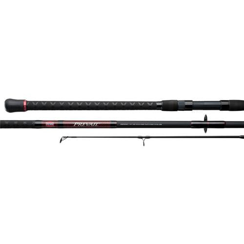 Prevail Surf Spinning Rod - 10' Length, 2 Piece Rod, 15-30 lb Line Rate, Medium-Heavy Power, Fast Action