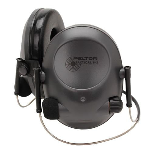 Tactical Hearing Protectors - Tactical 6S Behind The Head (NRR 19dB)