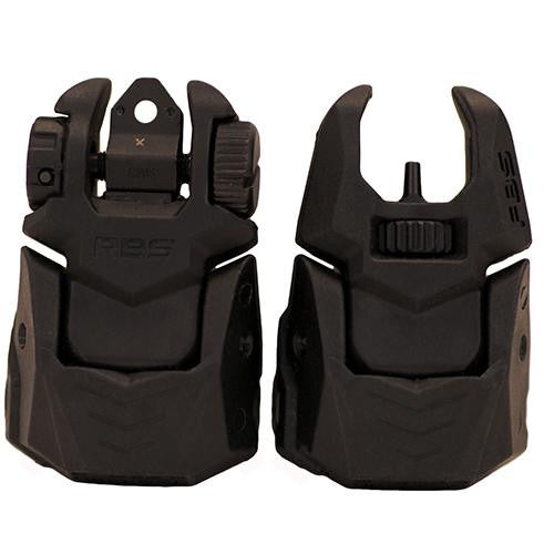 Front-Rear Flip Up Sights with Tritium 2 Rear Dots