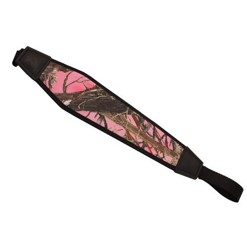 Padded Nylon Rifle Sling - 48" x 1" True Timber Pink