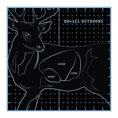 AccuBlue Splatter Target - 12" x 12" Deer, 5 Pack