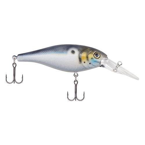 Bad Shad Hard Bait - 2 3-4" Length, 6-9' Swimming Depth, 2 Hooks, Blue Black, Per 1