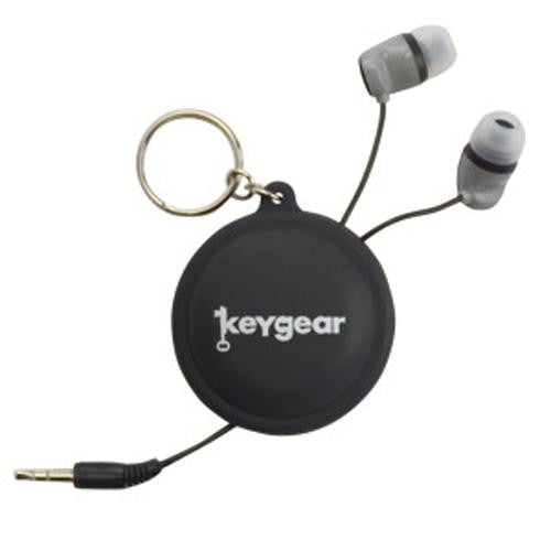 Ear Buds With Case - Black