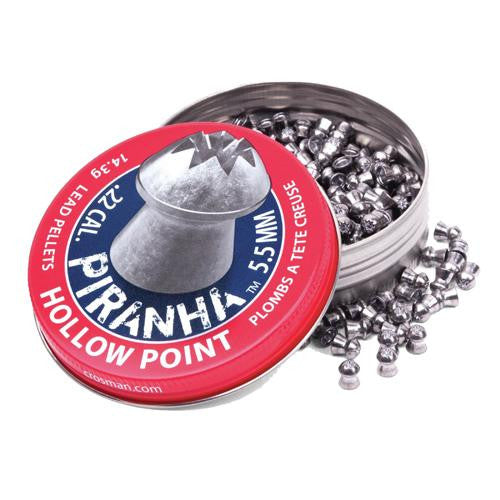 Premier Piranha HP Pellets - .22 Caliber,
4 gr, Per 400