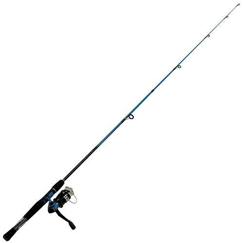 Splash Spinning Combo, 6' Length, 2 Piece Rod, 5.3:1 Gear Ratio, Ambidextrous