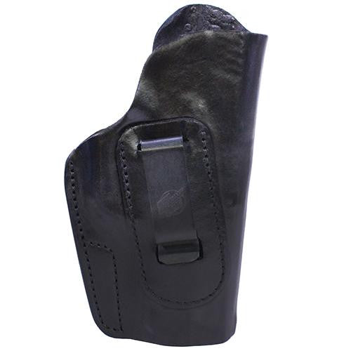 Inner Waistband Leather Holster - Smith & Wesson M&P with 4 1-4" Barrel, Black, Right Hand