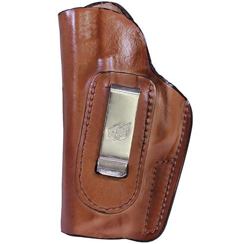 Inner Waistband Leather Holster - Smith & Wesson M&P with 4 1-4" Barrel, Black, Left Hand