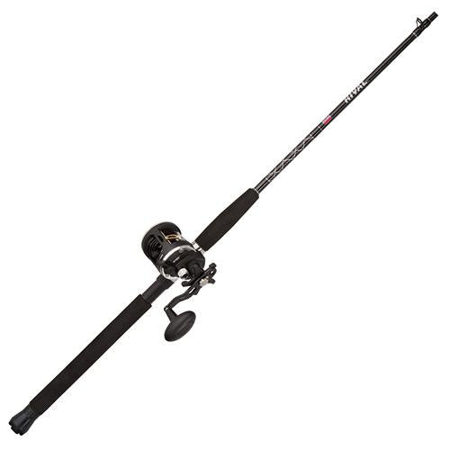 Rival Level Wind Conventional Reel - 15, 5.1:1 Gear Ratio, 7' 1pc Rod, 12-20 Line Rate, Medium Power