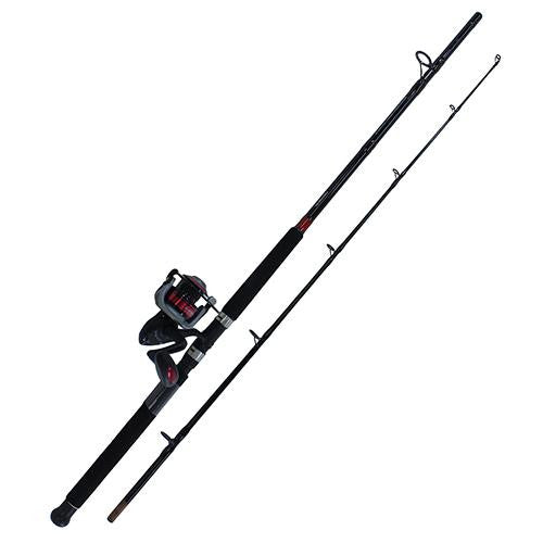 FIN NOR Mega Spin Combo - Spinning, 8', 4.9 Gear Ratio, 5 Bearings, Medium Heavy Power
