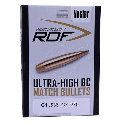 Nosler RDF - .30, 175 Grain, Jacketed Hollow Point, Per 500