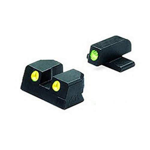 Springfield - Tru-Dot Sights - XD 9mm & .40 Green-Yellow Set