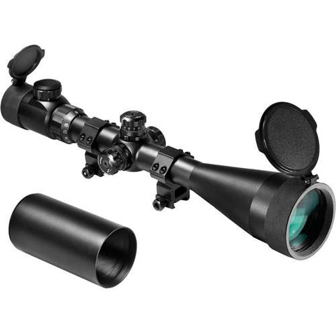 Tactical, Black Matte,Mil-Dot - 6-24x60mm, Illuminated, 30mm