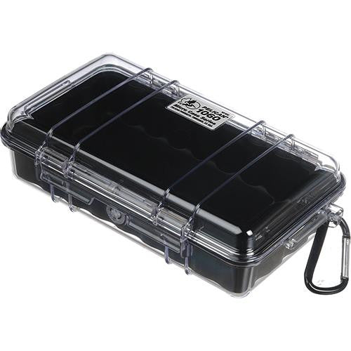 Micro Case 1060 - Clear Lid, Black