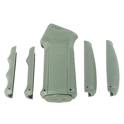 Engage AK47 Pistol Grip + Backstrap - Foliage Green