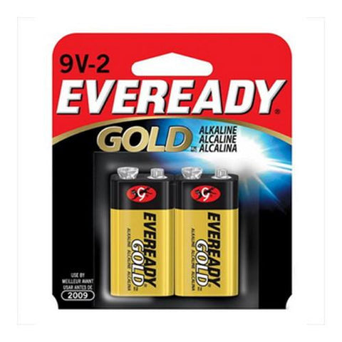 Eveready Gold 9V Battery - Per 2