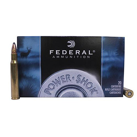 30-06 Springfield - Power-Shok, 125 Grains, Speer Hot-Cor Soft Point, Per 20