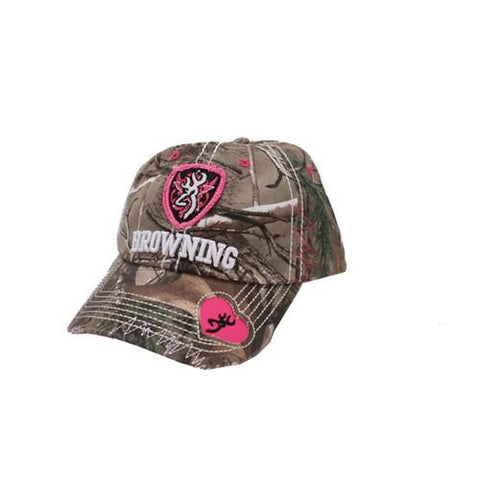 Ladies Sweetheart Cap - Realtree Xtra-Hot Pink