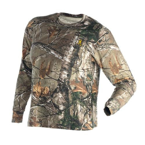 Wasatch Jr Long Sleeve T-Shirt, Realtree Xtra - Small