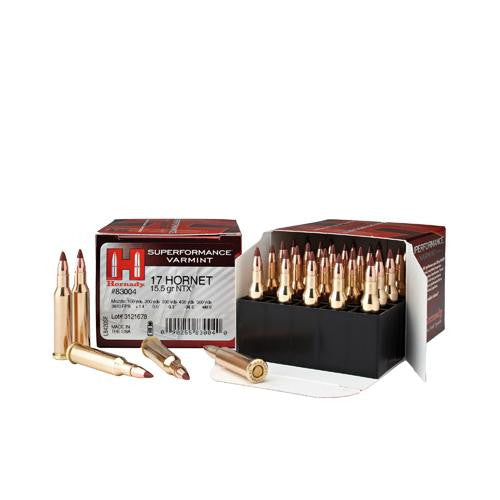 17 Hornet - 15.5 Grains, NTX Lead Free, Superformance Varmint, Per 25