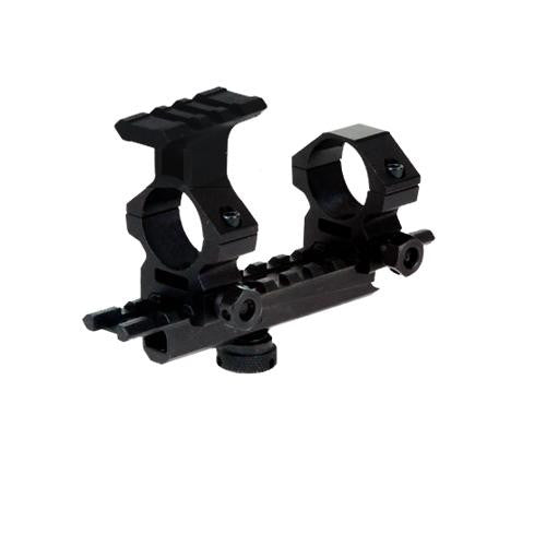 Tactical Weapon 1 Piece Mount, 1" - w-Upper Rail Mounts