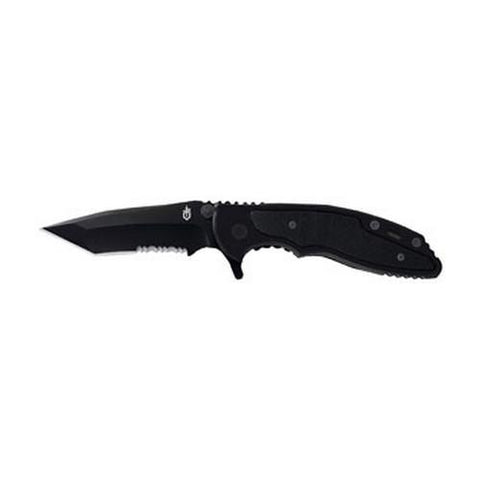 Torch - II, Tanto G-10 Black,Serrated