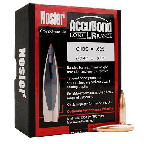 270 Caliber Bullets - AccuBond Long Range, 150 Grains, Spitzer Point, Per 100