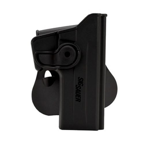 Retention Roto Paddle Holster - P226 w-Rail, Black Polymer