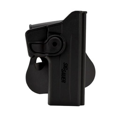 Retention Roto Paddle Holster - P226 w-Rail, Black Polymer