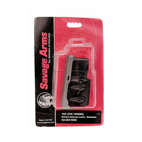 Savage Replacement Magazine - 16C-12 22-250Rem Stainless Steel 4 Round