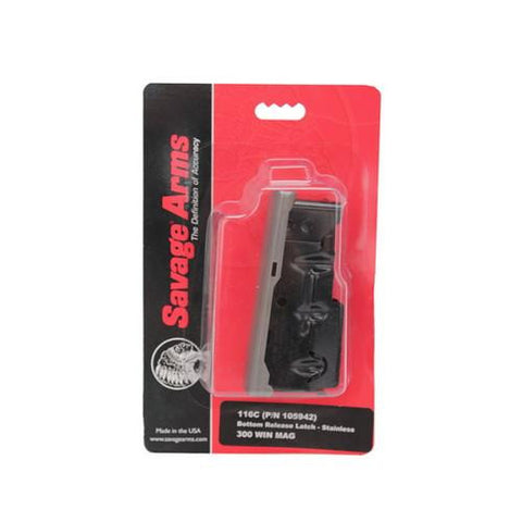 Savage Replacement Magazine - 116C 300 Win Mag Stainless Steel 3 Round