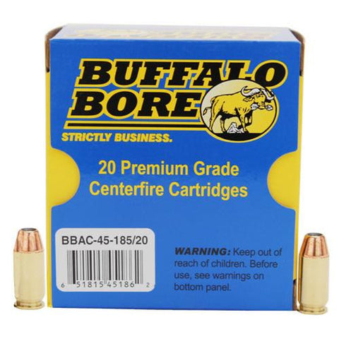 45 ACP +P JHP - 185 Gr (Per 20)