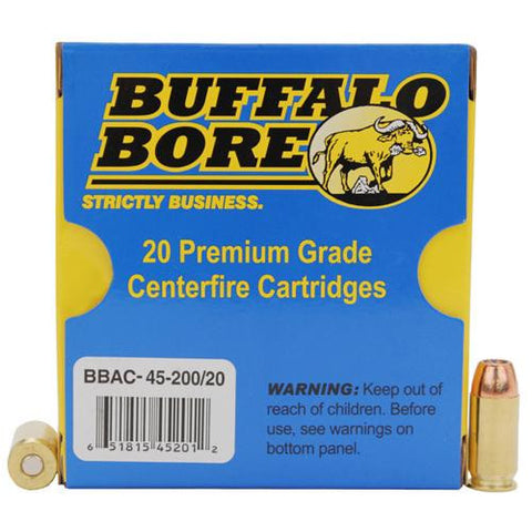 45 ACP +P JHP - 200 Gr (Per 20)