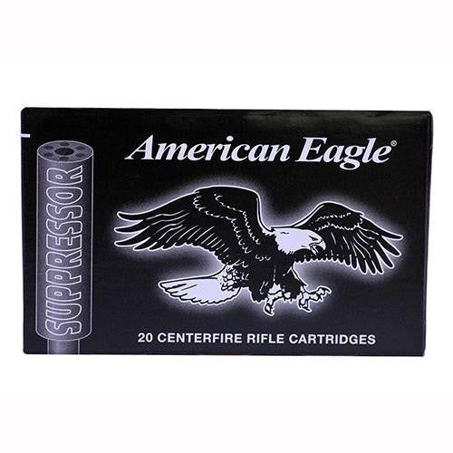 300 AAC Blackout - American Eagle Suppressor, 220 Grains, Open Tip Match Subsonic,  Per 20