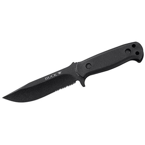 Sentry - 5" Combo Blade, Black Nylon Handle, Boxed