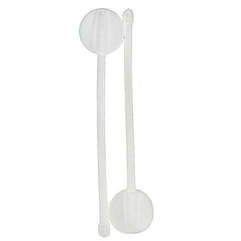 Gear Tie Hanging Twist Tie 4" - White