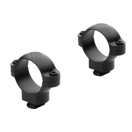 Dual Dovetail 1" Rings - Low, Black