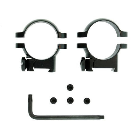 Sako Ring Mounts - 1" Low Black