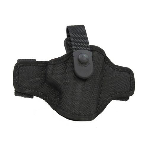 7506 AccuMold Belt Slide Holster, Thumbsnap - Plain Black, Size 15, Right Hand