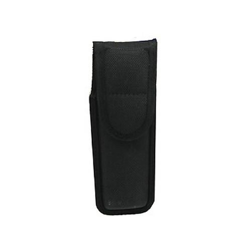 7307 Series AccuMold Mace-Pepper Spray Holder - Hidden Snap Closure, Large, Black