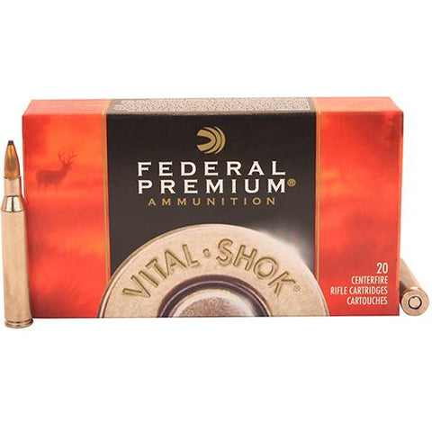 25-06 Remington - Premium Vital-Shok, 117 Grains, Sierra GameKing Soft Point Boat Tail, Per 20