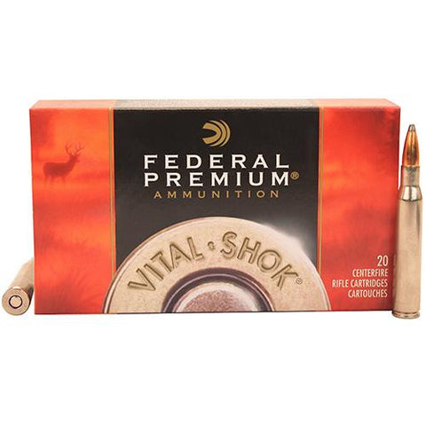 280 Remington - Premium Vital-Shok, 150 Grains, Nosler Partition, Per 20