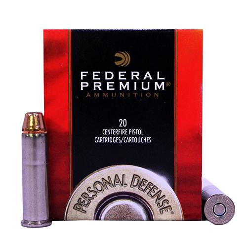 357 Magnum - Premium Personal Defense, 158 Grains, Hydra-Shok Jacketed Hollow Point, Per 20