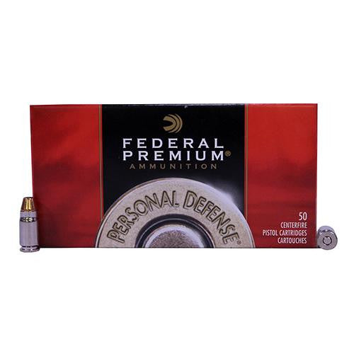 357 Sig - Premium Personal Defense, 125 Grains, Jacketed Hollow Point, Per 50