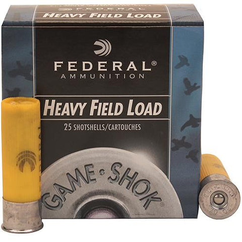 20 Gauge - Game-Shok Heavy Field, 2 3-4", 1 oz, #6 Lead Shot, Per 25