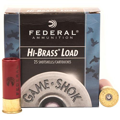 12 Gauge - Game-Shok High Brass, 2 3-4", 1 1-4 oz, #5 Lead Shot, Per 25