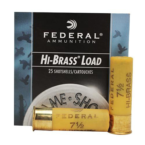 20 Gauge - Game-Shok High Brass, 2 3-4", 1 oz, #7 1-2 Lead Shot, Per 25