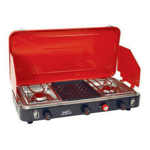 Propane Stove - 2-Burner with Grill