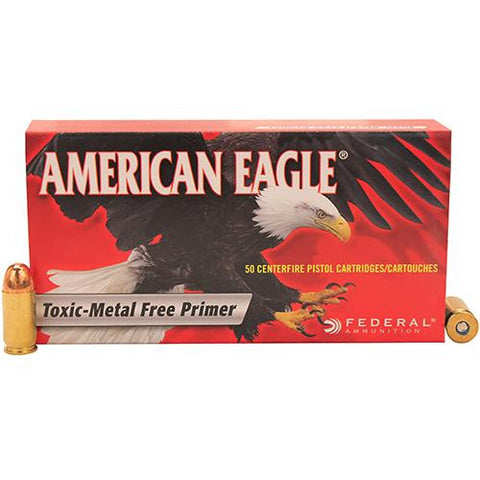 45 Automatic - American Eagle, 230 Grains, Total Metal Jacket, Per 50